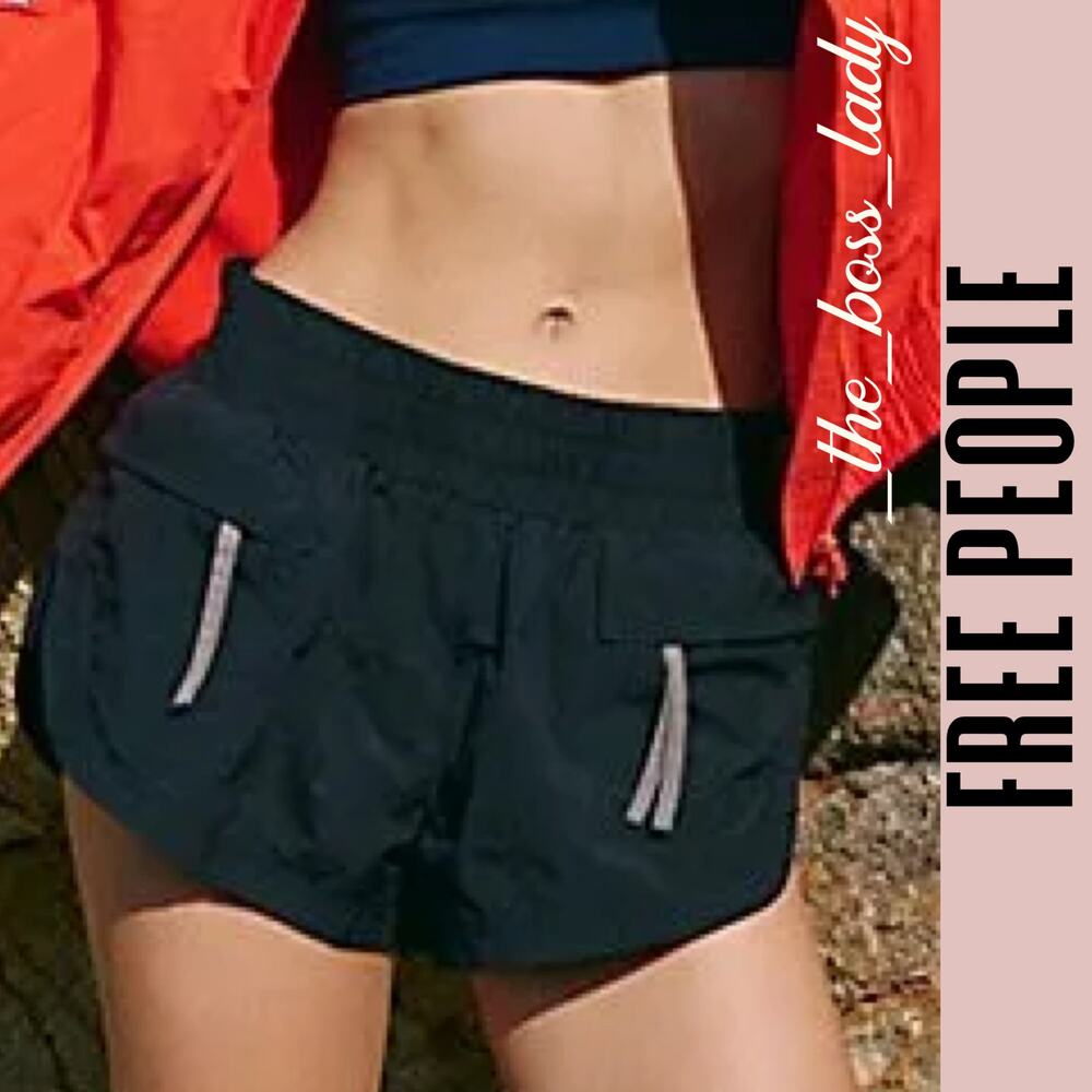 Free People shorts activewear cargo Movement gym workout hiking running Medium